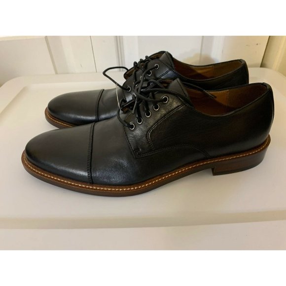 Blake McKay Men\'s Sz 8.5 Cap Toe Oxford‎ Black Dress Shoe main image 6
